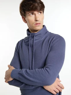 Mo Herren Strickpullover in marine