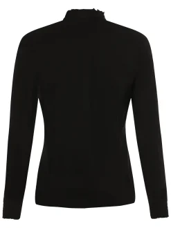 More & More Damen Bluse in schwarz - Ärmel: langarm