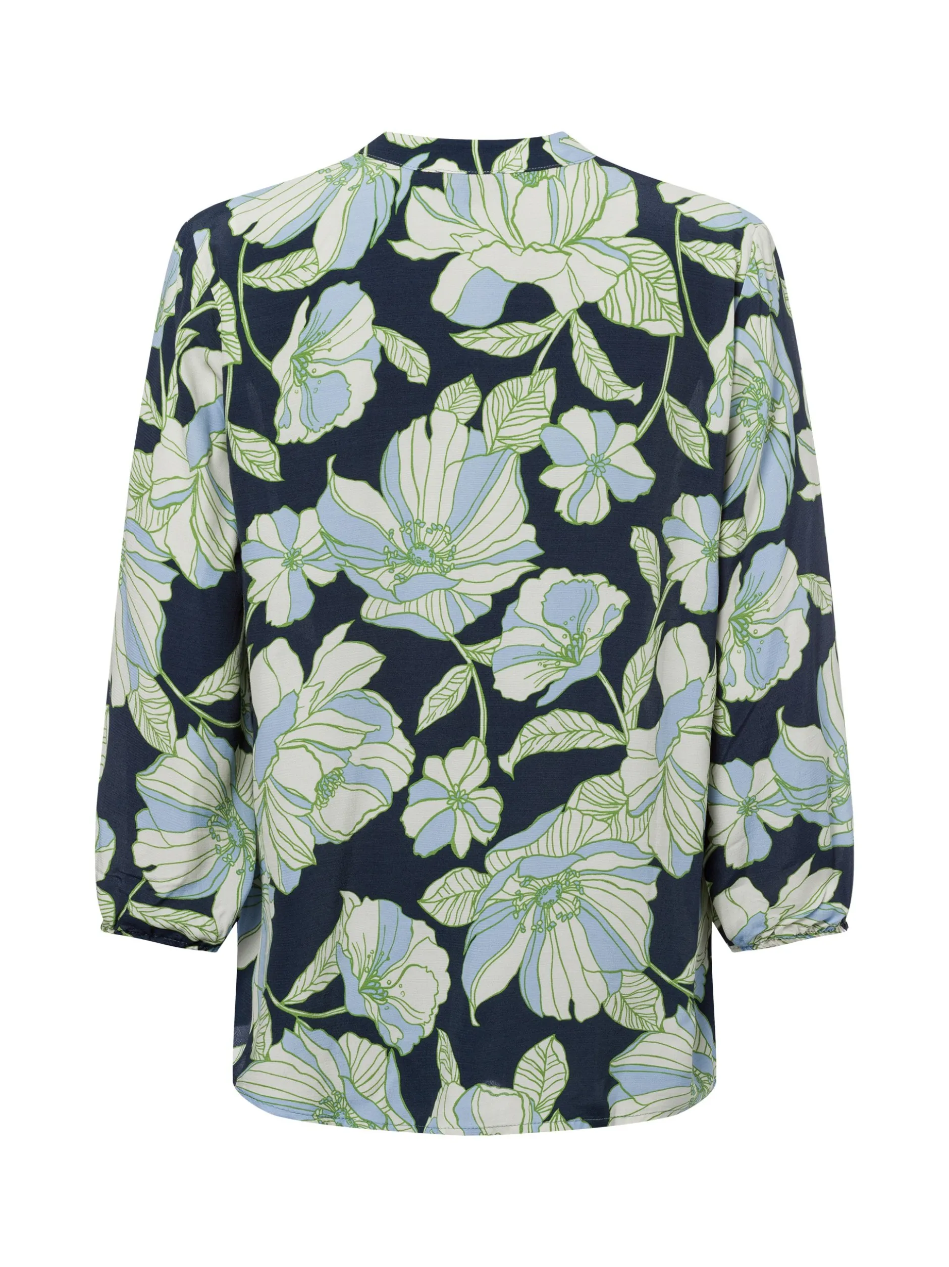 More & More Damen Blusenshirt in petrol ecru