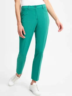 More & More Damen Hosen in smaragd - Länge: lang