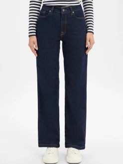 More & More Damen Jeans in marine - Länge: lang