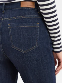 More & More Damen Jeans in marine - Länge: lang