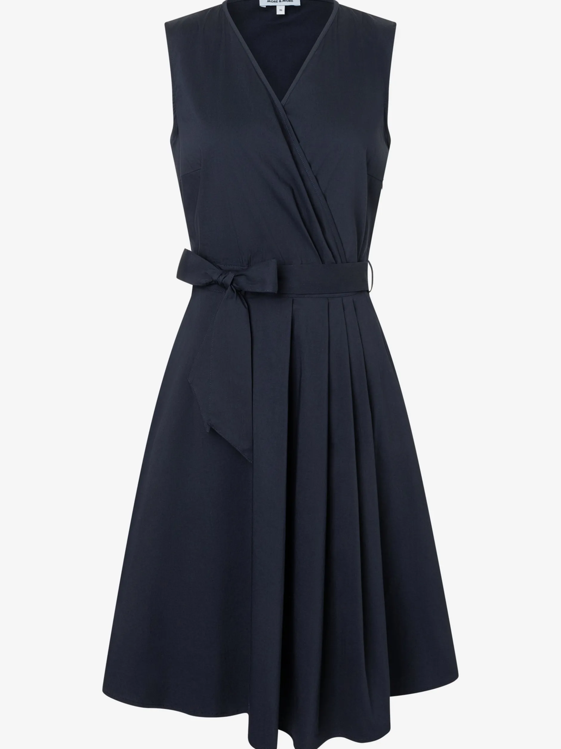 More & More Damen Kleid in marine - Ärmel: ohne Arm