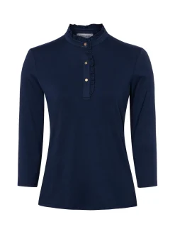 More & More Damen Langarmshirt in marine