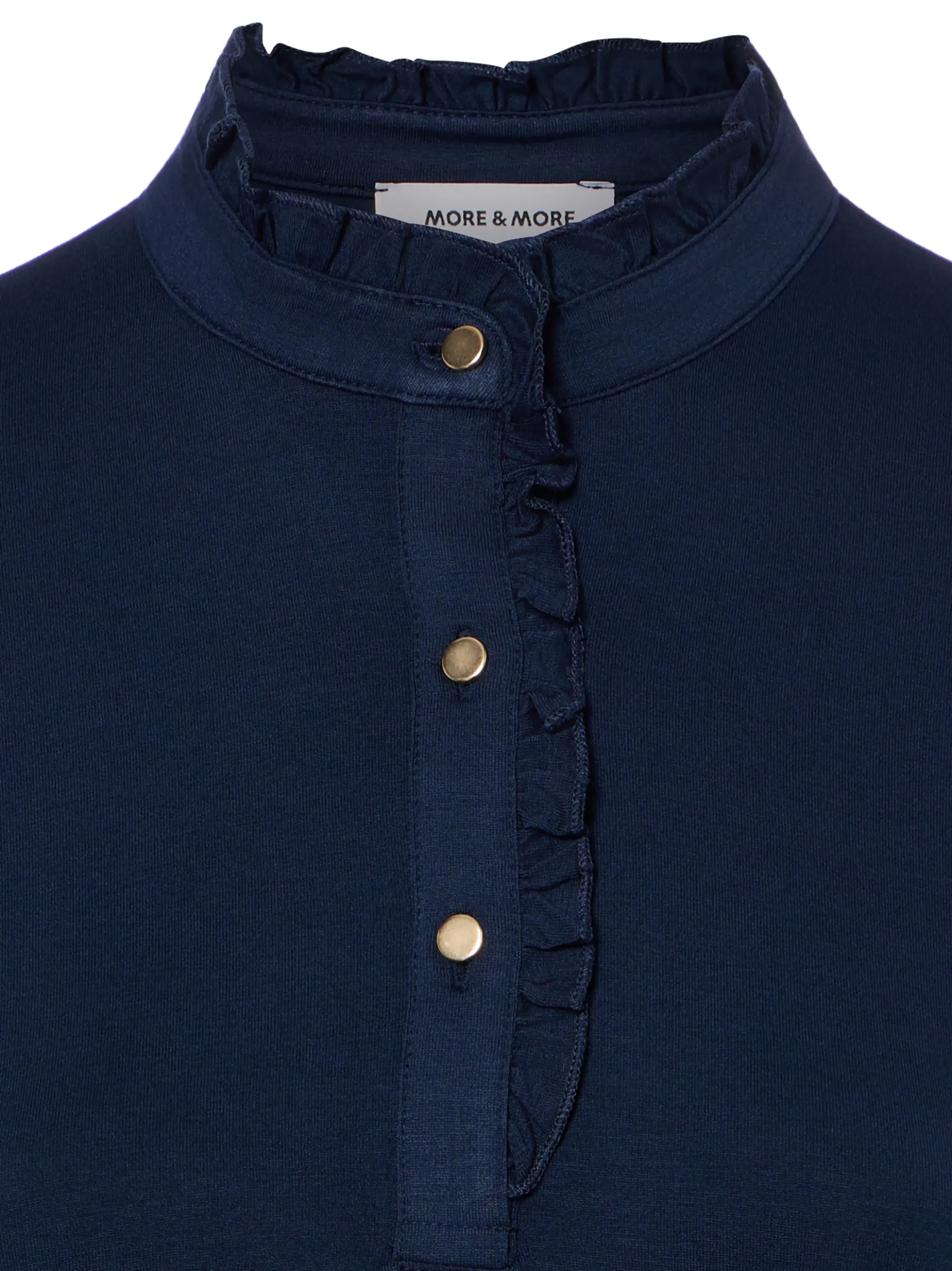 More & More Damen Langarmshirt in marine