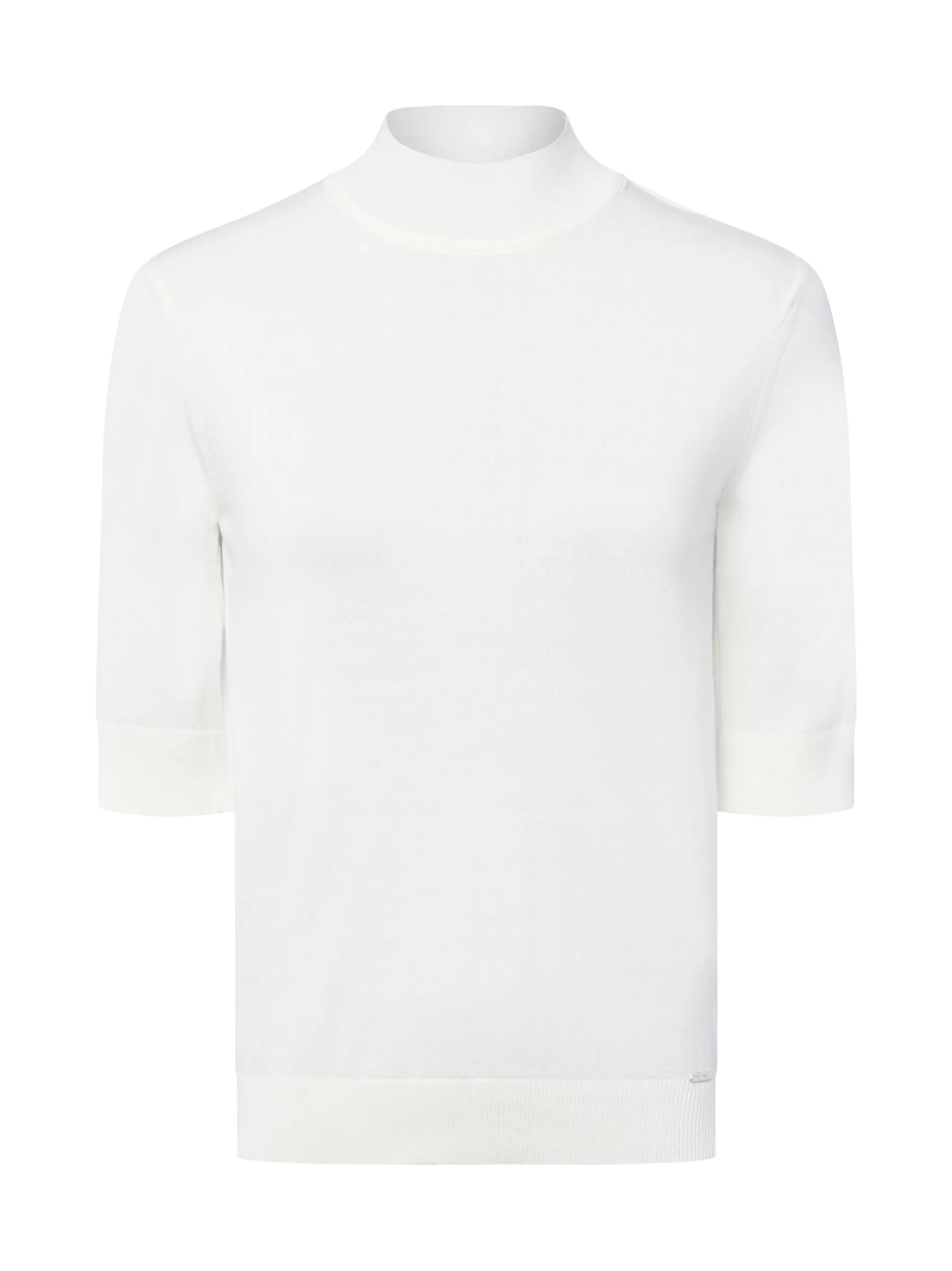 More & More Damen Strickshirt in ecru - Ärmel: Halbarm