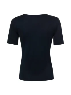 More & More Damen T-Shirt in marine - Ärmel: kurzarm