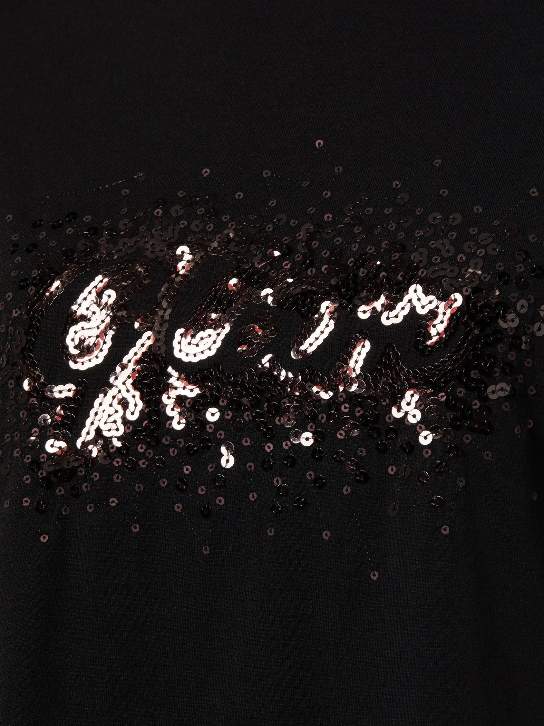 More & More Damen T-Shirt in schwarz - Ärmel: kurzarm