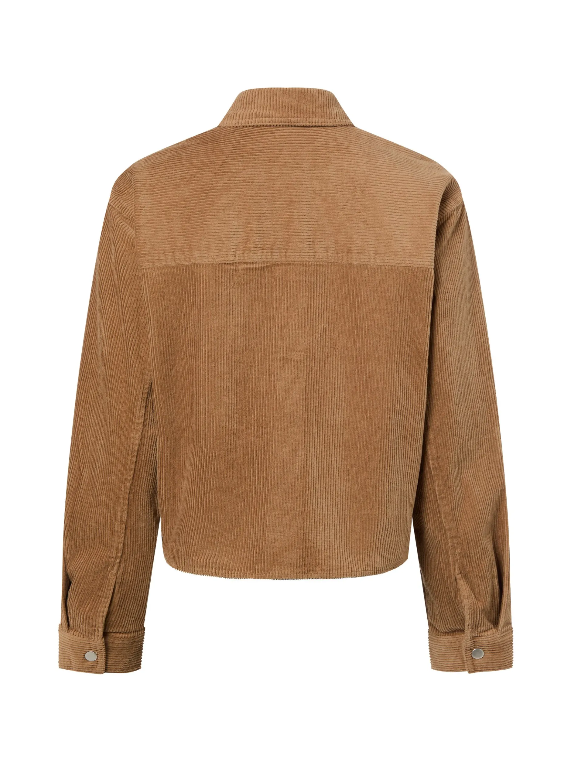 Msch Copenhagen Damen Cordbluse - MSCHArcelle in camel
