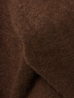 Msch Copenhagen Damen Pullover mit Alpaka-Anteil - MSCHZinelle in schoko
