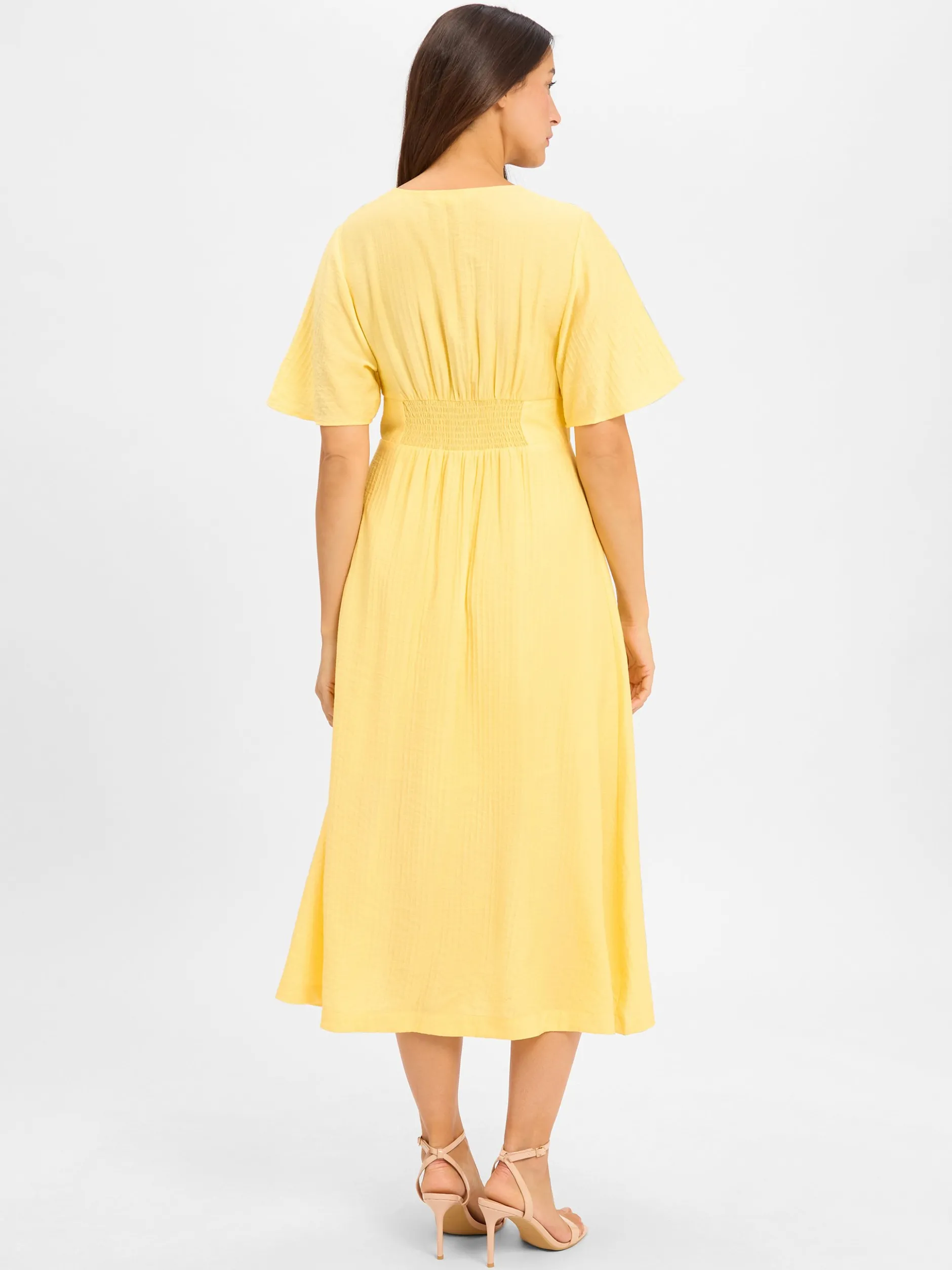 Msch Copenhagen Damen Sommerkleid MSCHJasmille Vlora in mais