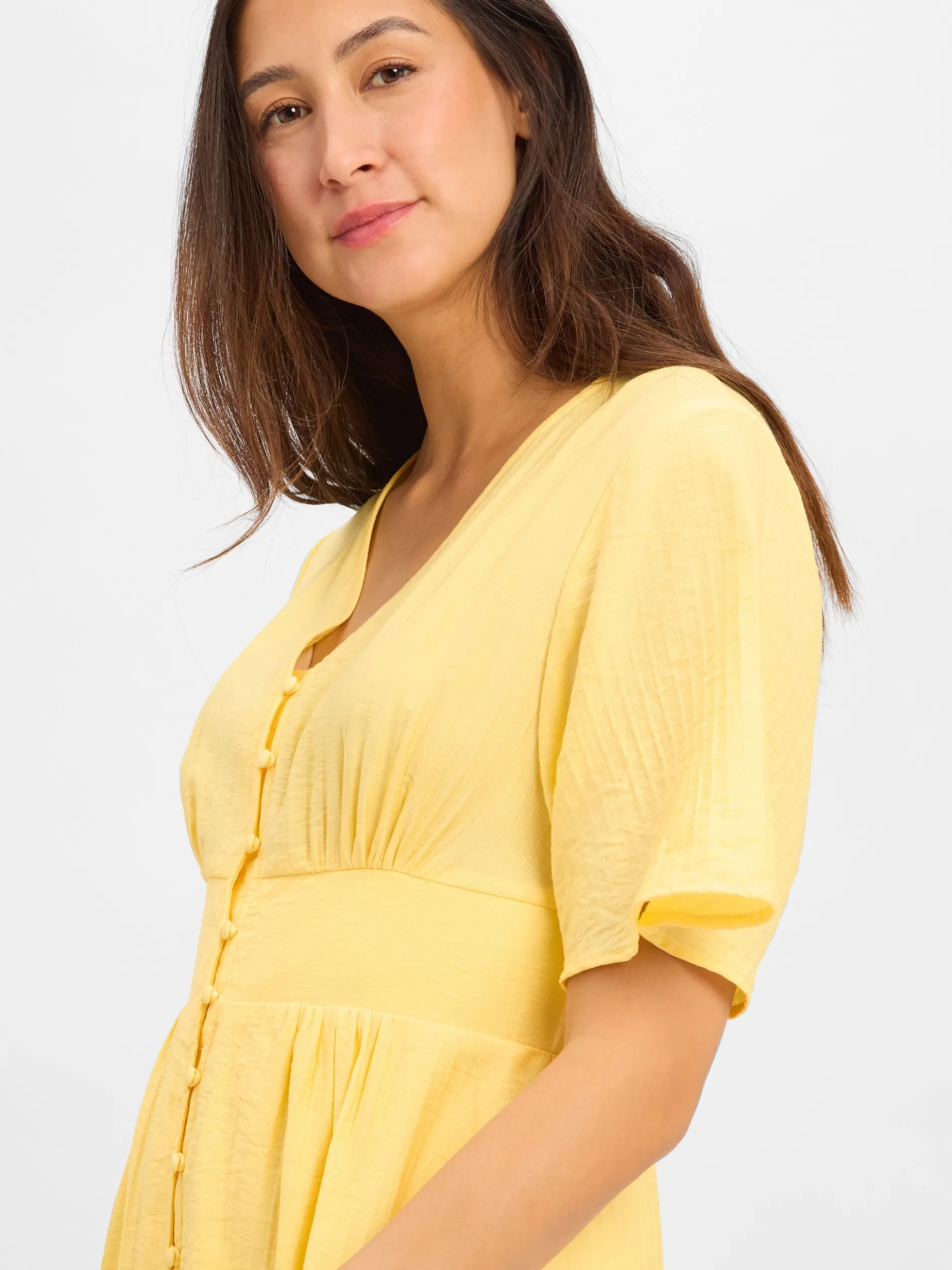 Msch Copenhagen Damen Sommerkleid MSCHJasmille Vlora in mais