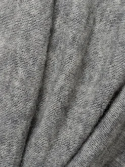 Msch Copenhagen Damen Strickpullover mit Alpakaateil - MSCHFestina Hope in grau