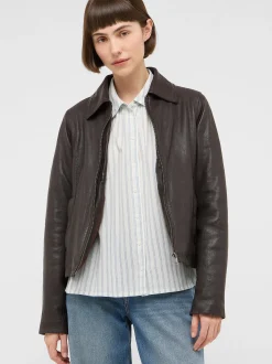 Mustang Damen Bluse in weiß - Ärmel: langarm