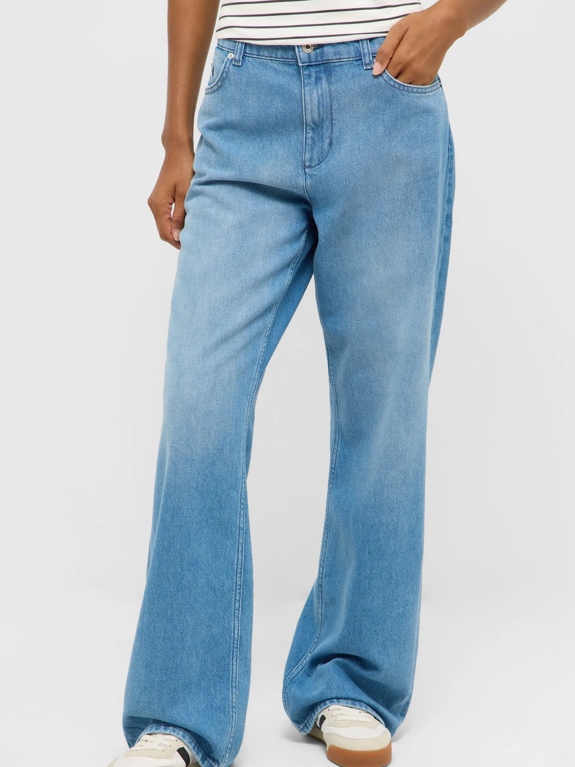 Mustang Damen Jeans in light stone