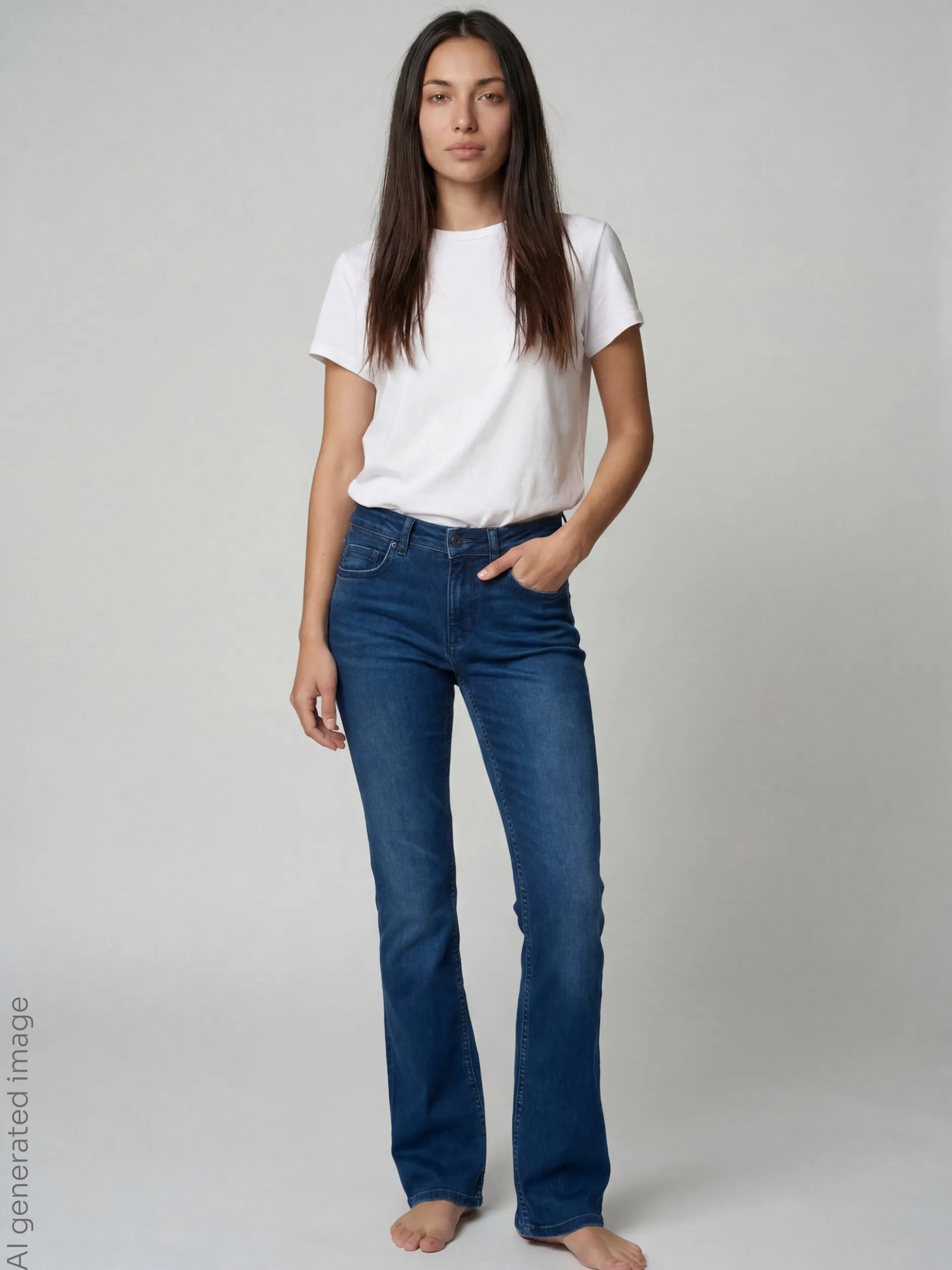 Mustang Damen Jeans in medium stone