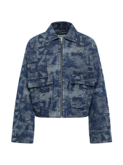 Mustang Damen Jeansjacke in medium stone