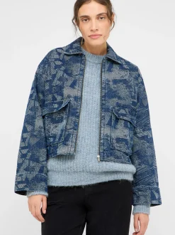 Mustang Damen Jeansjacke in medium stone