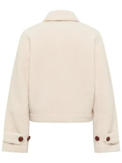 Mustang Damen Kastenjacke in ecru