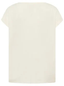 Mustang Damen T-Shirt in weiß - Ausschnitt: Rundhals