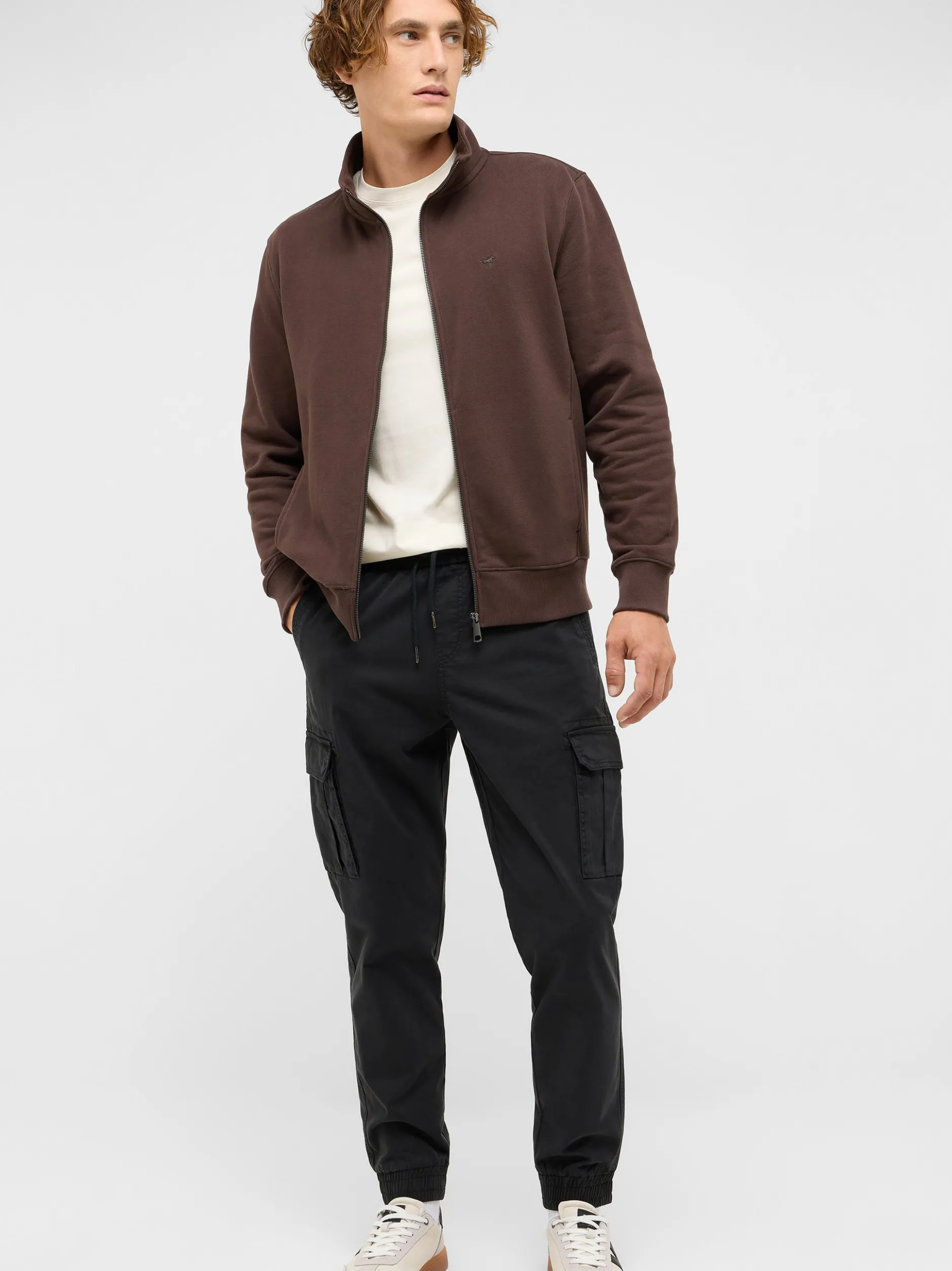 Mustang Herren Cargo Hose in schwarz