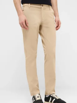 Mustang Herren Chinohose in beige