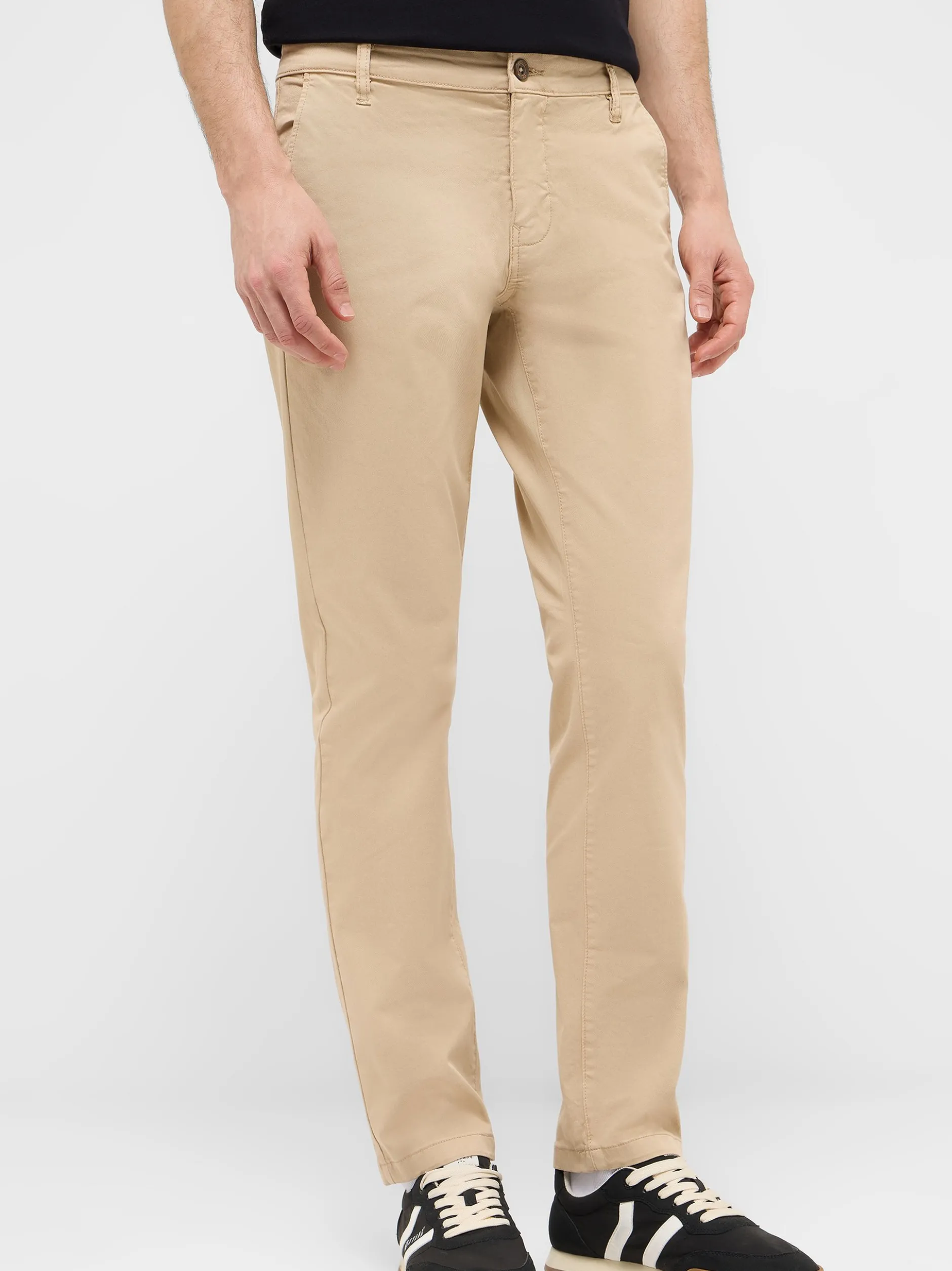 Mustang Herren Chinohose in beige