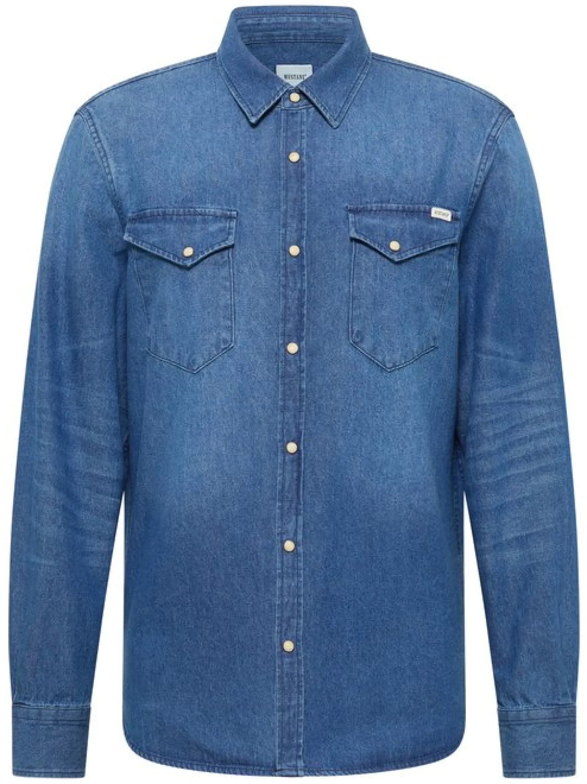Mustang Herren Hemd in light stone