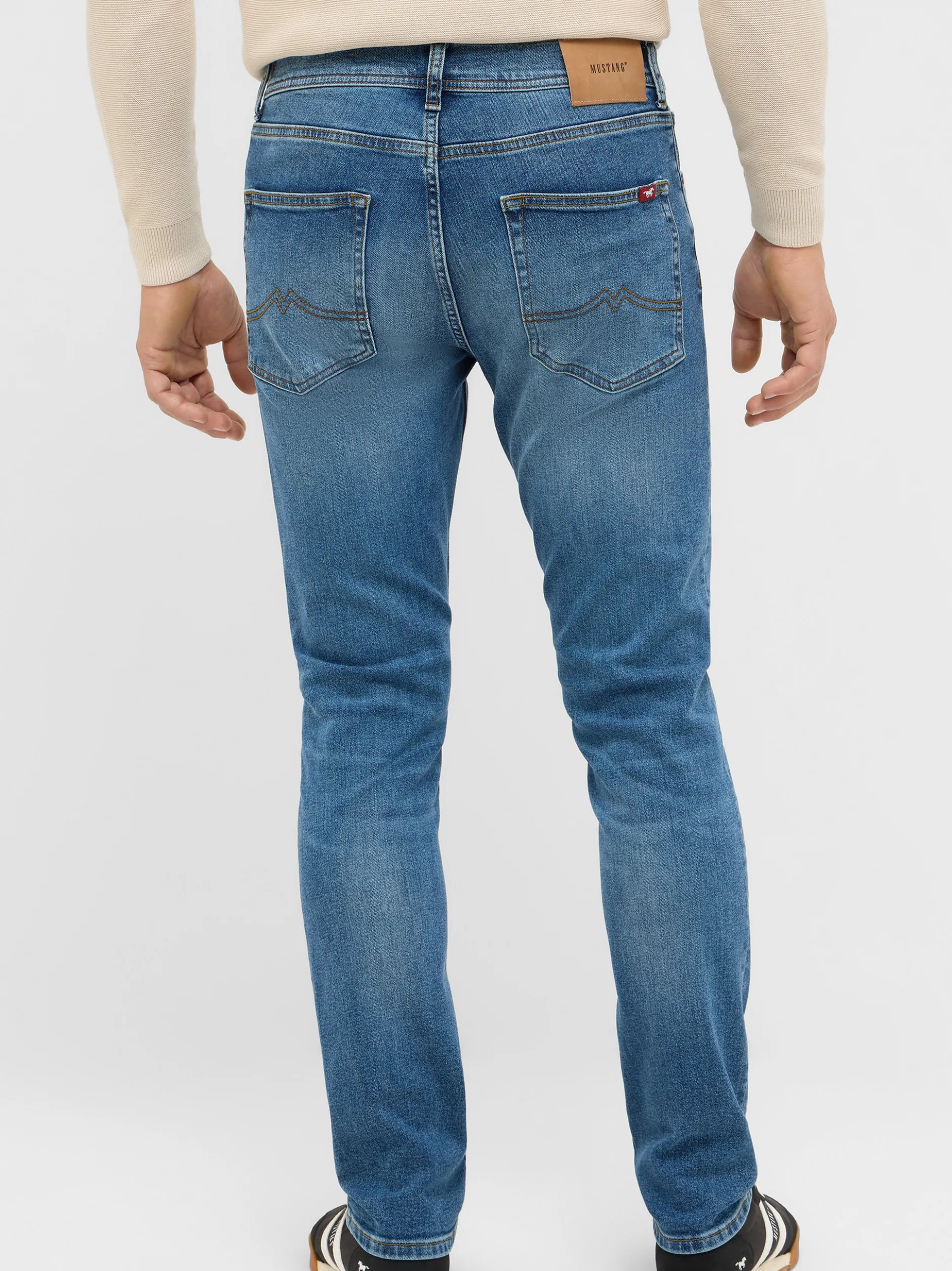 Mustang Herren Jeans in light stone