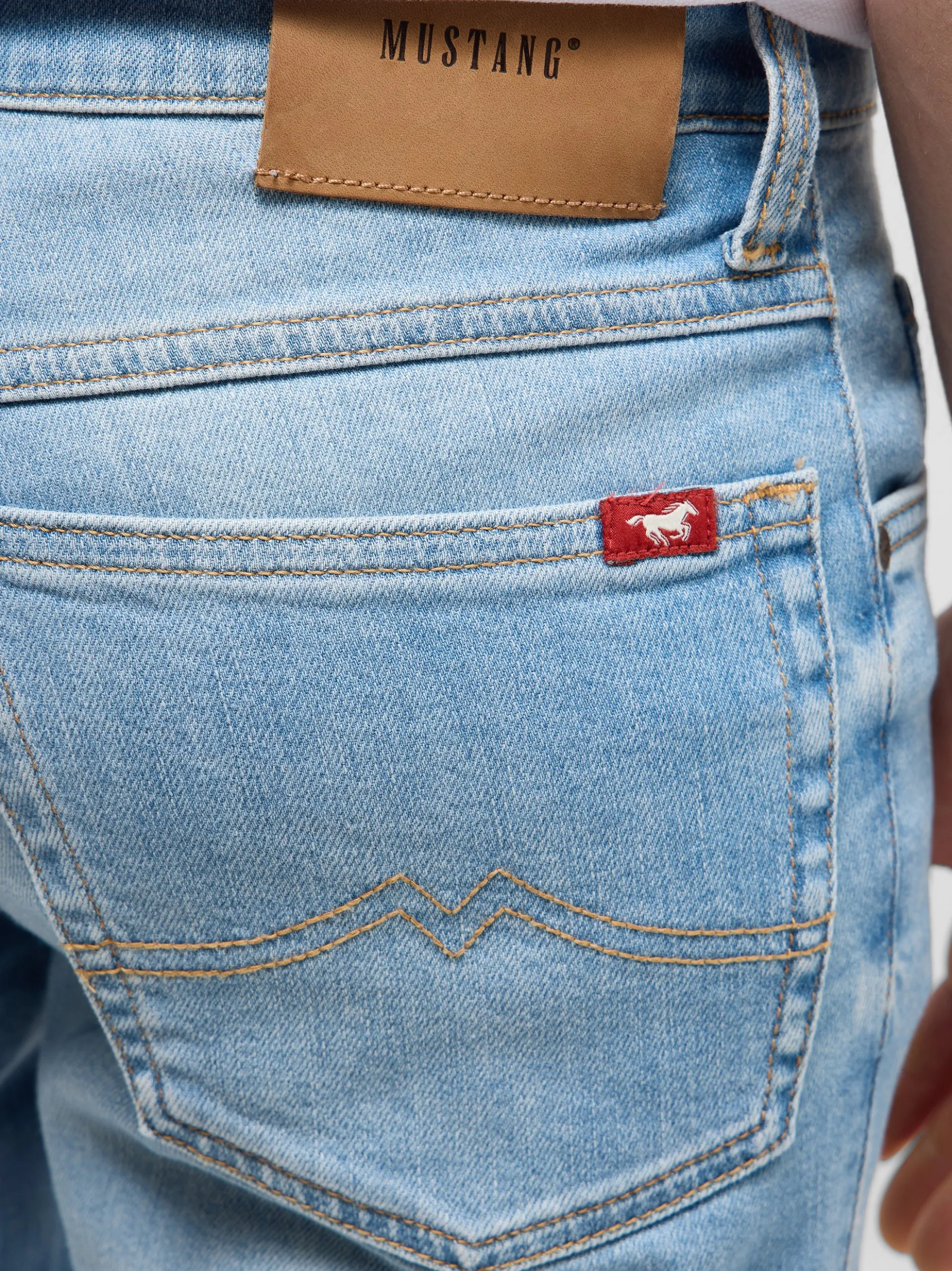 Mustang Herren Jeans in light stone