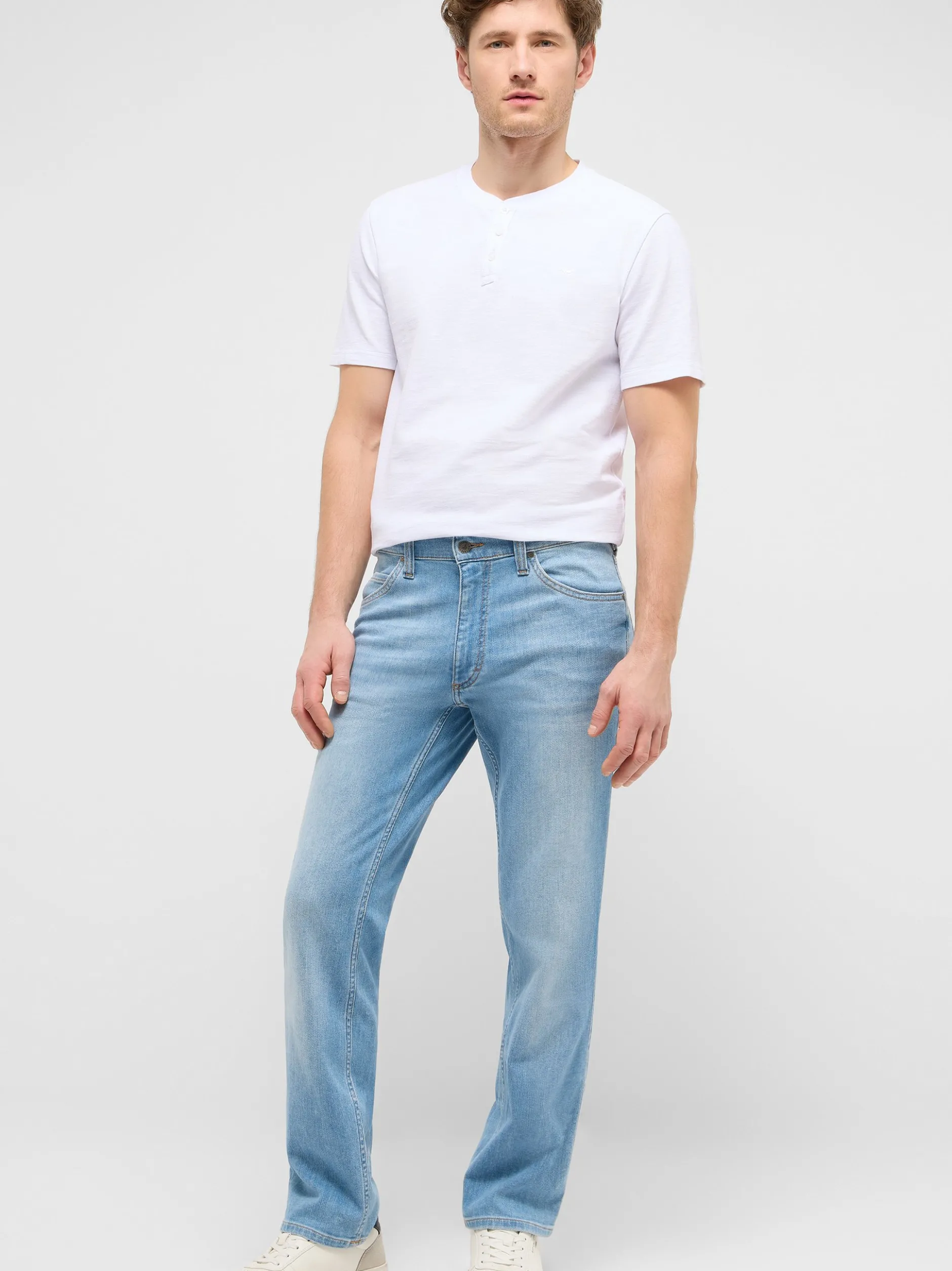 Mustang Herren Jeans in light stone