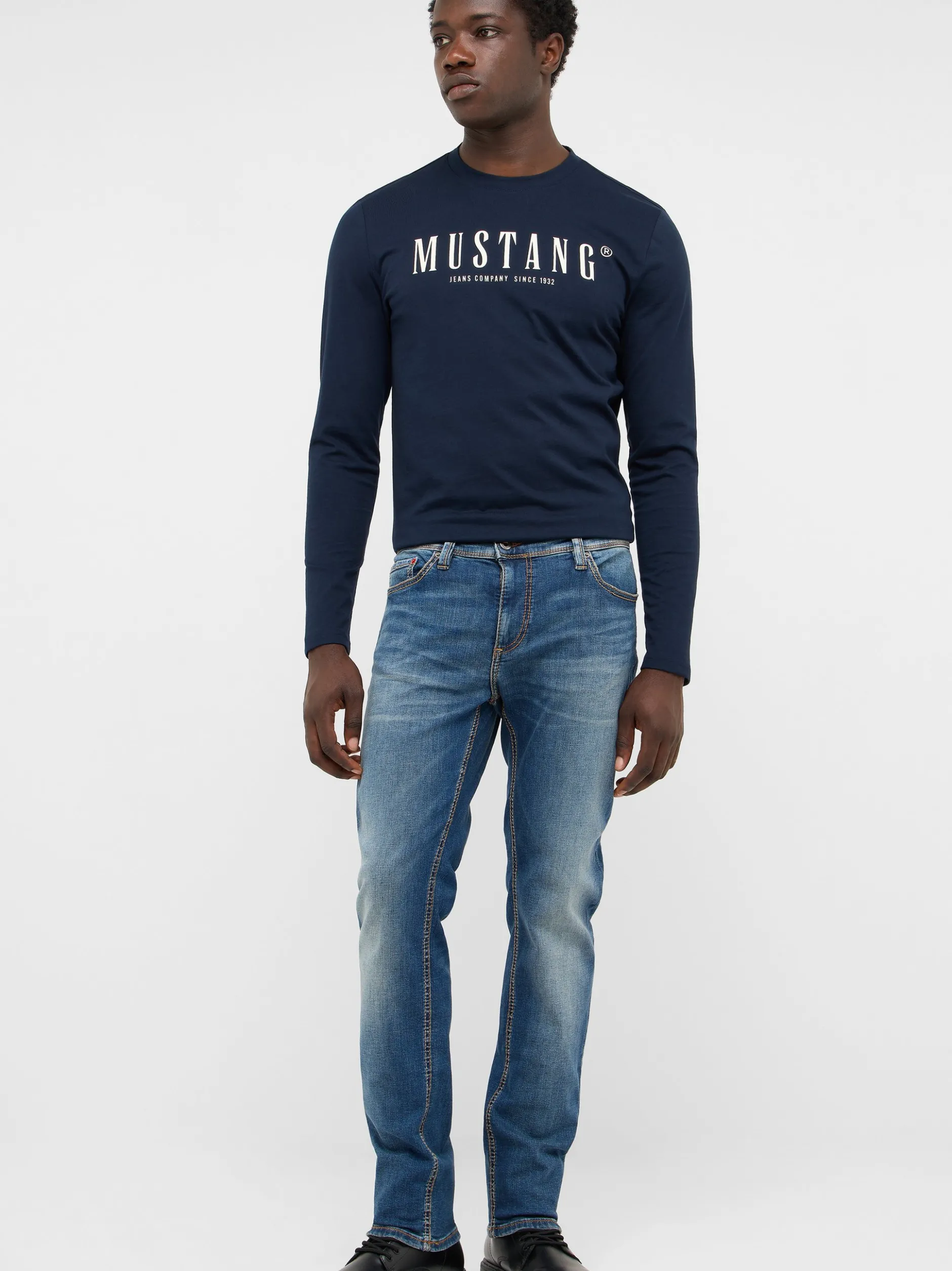 Mustang Herren Jeans in medium stone