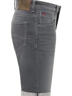 Mustang Herren Jeansshorts in schwarz
