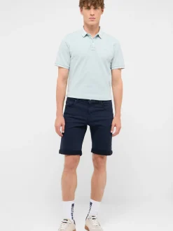 Mustang Herren Jeansshorts in schwarz