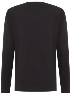 Mustang Herren Langarmshirt in schwarz - Ärmel: langarm