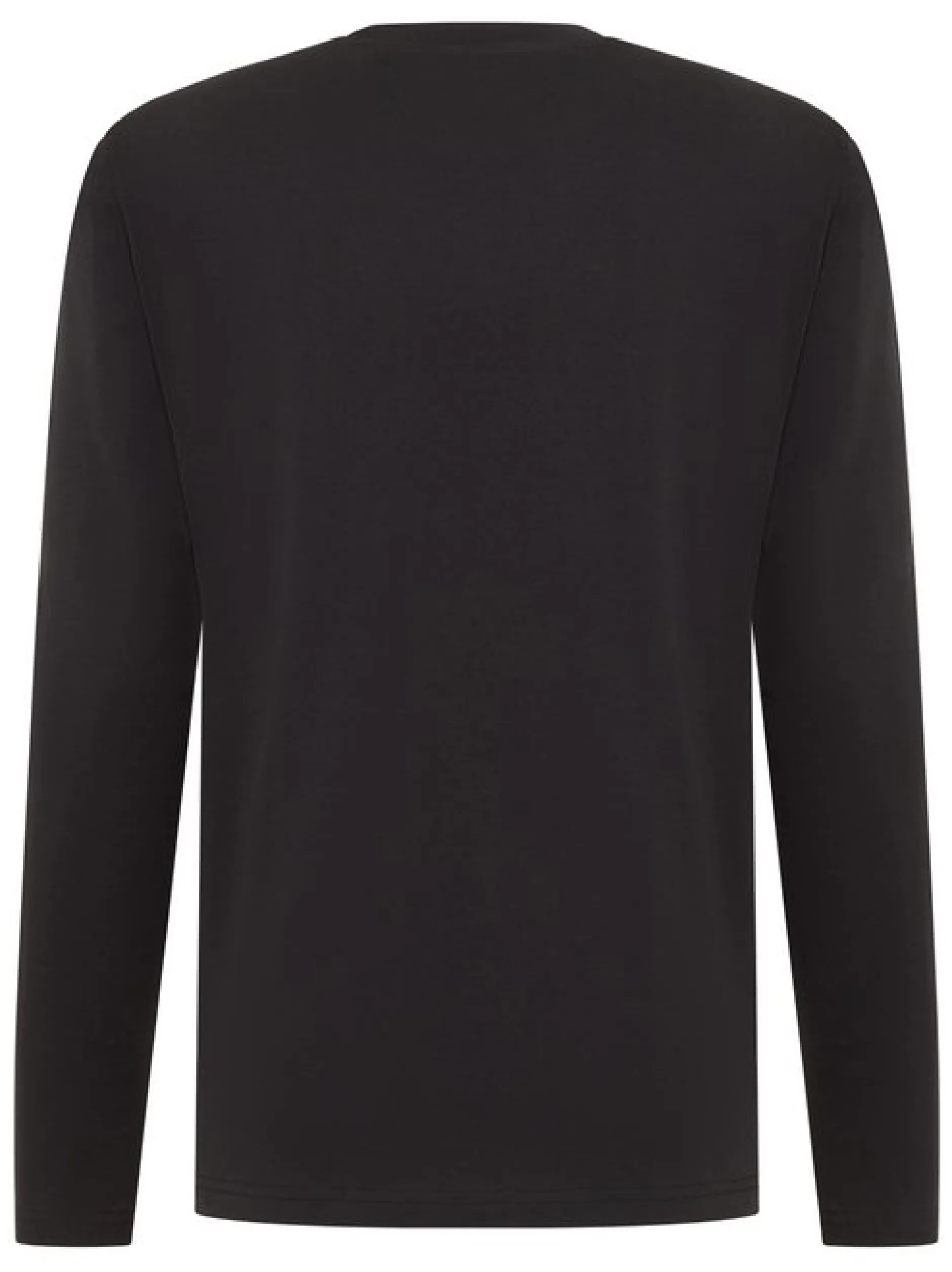Mustang Herren Langarmshirt in schwarz - Ärmel: langarm