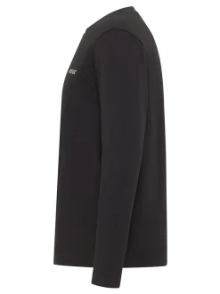 Mustang Herren Langarmshirt in schwarz - Ärmel: langarm