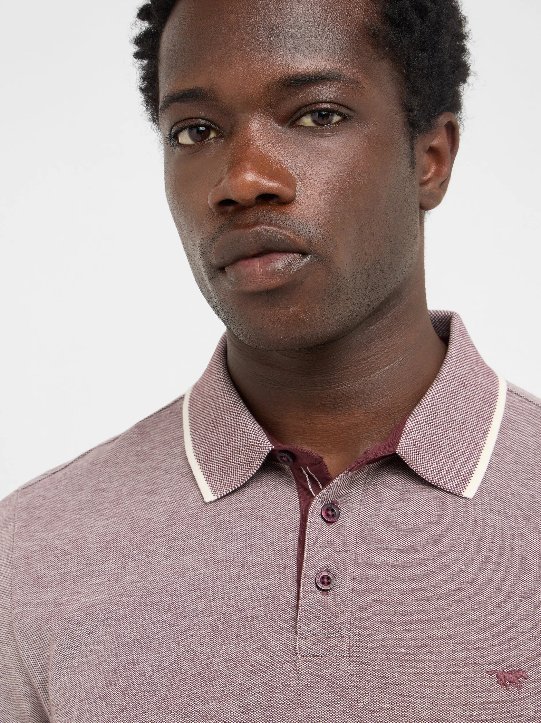Mustang Herren Poloshirt in braun