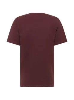 Mustang Herren T-Shirt in braun - Ausschnitt: Rundhals