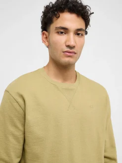 Mustang Herren T-Shirt in grün - Ausschnitt: Rundhals