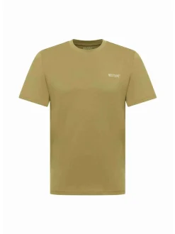 Mustang Herren T-Shirt in grün - Ausschnitt: Rundhals