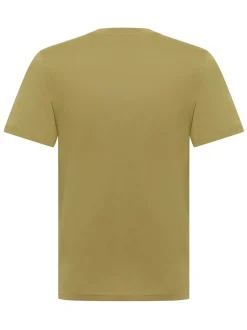Mustang Herren T-Shirt in grün - Ausschnitt: Rundhals