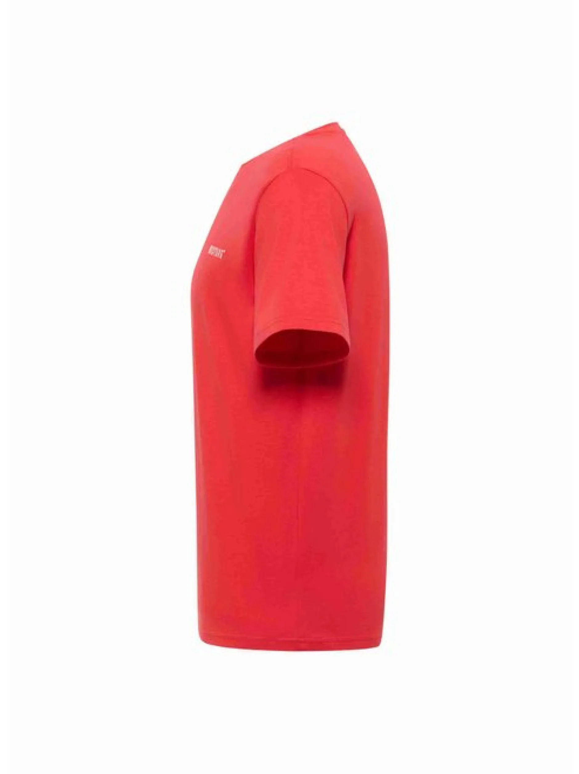 Mustang Herren T-Shirt in rot - Ausschnitt: Rundhals