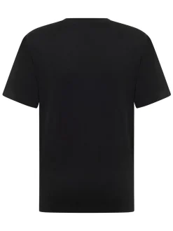 Mustang Herren T-Shirt in schwarz - Ausschnitt: Rundhals