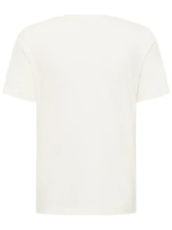 Mustang Herren T-Shirt in weiß - Ausschnitt: Rundhals