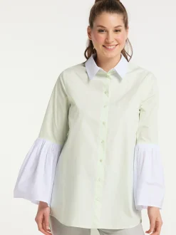 MyMo Damen Bluse in mint