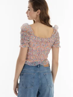 MyMo Damen Blusenshirt in mehrfarbig