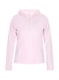 MyMo Damen Fleecejacke in lila