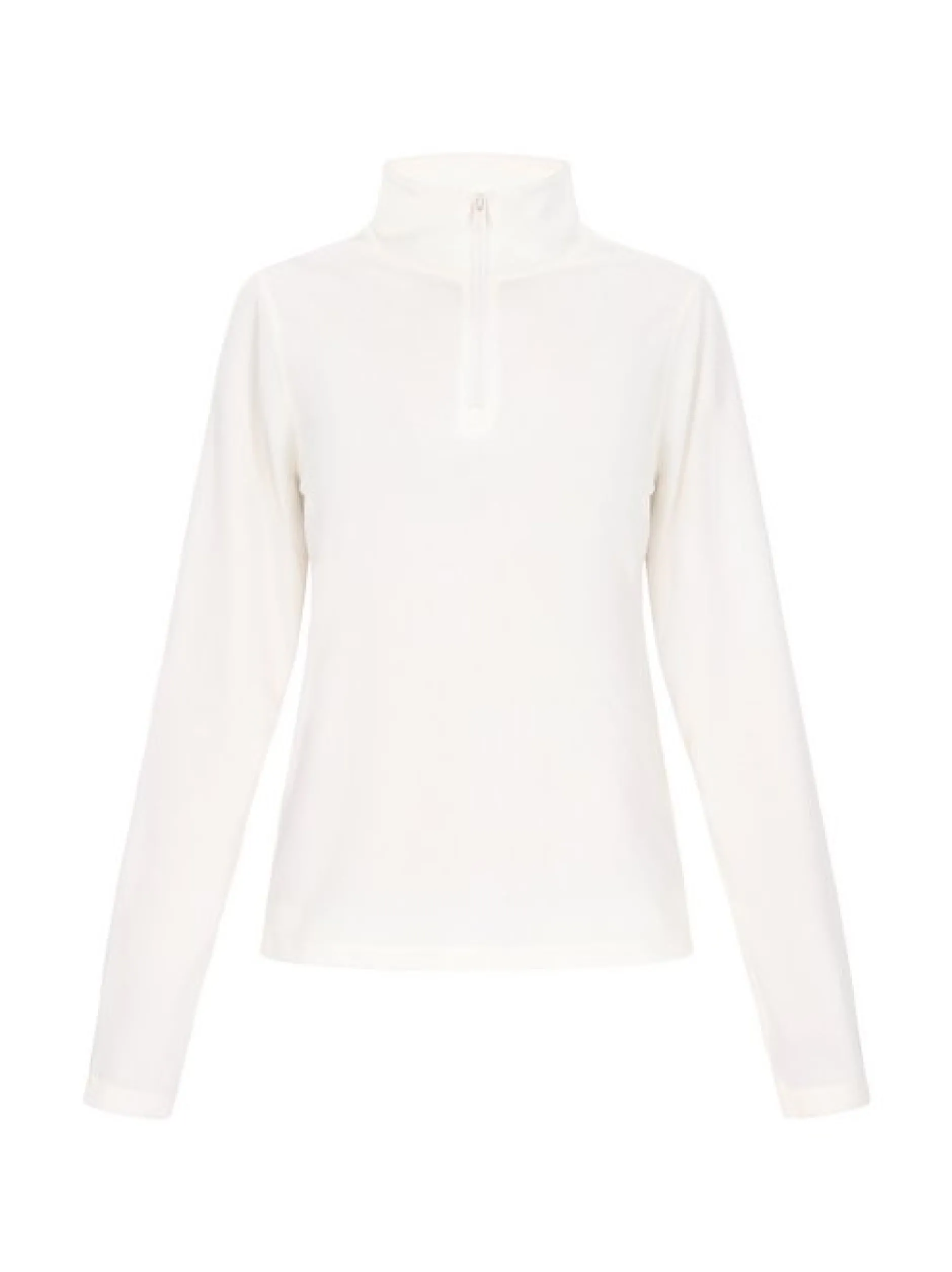 MyMo Damen Fleecepullover in ecru