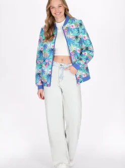 MyMo Damen Jacke in mehrfarbig
